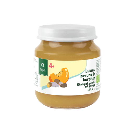 Rautainen luomu peruna ja kurpitsa, 120 g