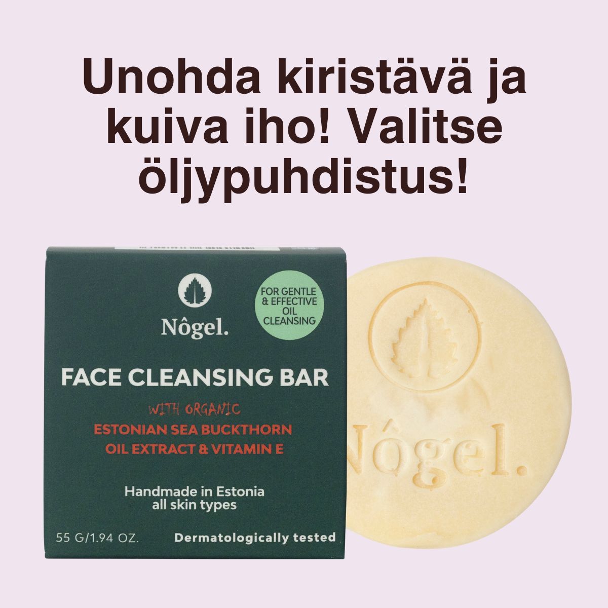 Valitse kasvosaippua ja kokeile öljypuhdistuksen taikaa