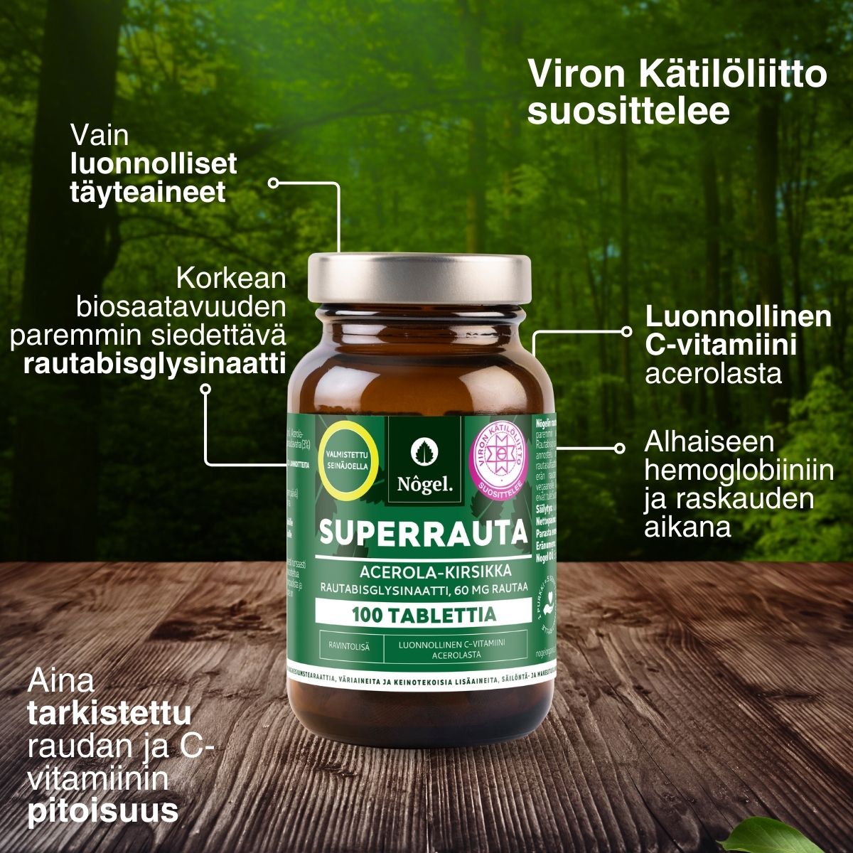 Odottavan äidin 9 KUUKAUTTA pakkaus: 2 x Rauta, 2 x Superrauta & D-vitamiini 440 IU/11 μg, 10 ml - Image 2